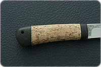 Нож Шашлычный малый карельская береза, эп-766, текстолит : фото 5