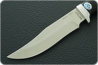 Нож Клычок-1 наборная кожа, 95х18, алюминий : фото 3