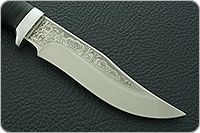 Нож Клычок-1 наборная кожа, 95х18, алюминий : фото 4