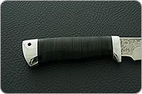 Нож Клычок-1 наборная кожа, 95х18, алюминий : фото 5