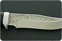 Нож Клычок-1 наборная кожа, 95х18, алюминий : фото 8