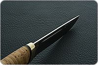 Нож Бекас береста, s390, латунь : фото 10