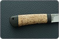 Нож Шашлычный малый карельская береза, k390, текстолит : фото 5