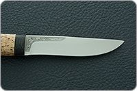 Нож Шашлычный малый карельская береза, k390, текстолит : фото 7
