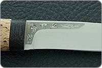 Нож Шашлычный малый карельская береза, k390, текстолит : фото 8