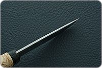 Нож Шашлычный малый карельская береза, k390, текстолит : фото 9