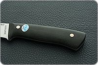 Нож Бекас ЦМ накладки текстолит, d2, цельнометаллический : фото 6