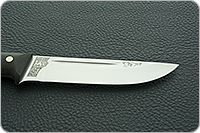 Нож Бекас ЦМ накладки текстолит, d2, цельнометаллический : фото 7