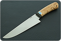 Нож Барибал карельская береза, 100х13м, текстолит : фото 2