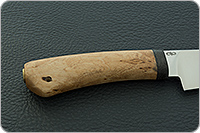 Нож Барибал карельская береза, 100х13м, текстолит : фото 5