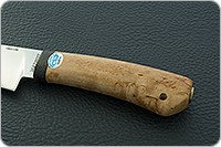 Нож Барибал карельская береза, 100х13м, текстолит : фото 6