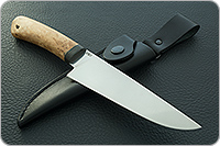 Нож Барибал карельская береза, 100х13м, текстолит : фото 9