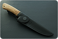 Нож Барибал карельская береза, 100х13м, текстолит : фото 10