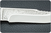 Нож Стрелец береста, 95х18, алюминий : фото 5