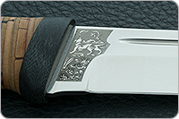 Нож Бекас береста, эп-766, текстолит : фото 8