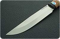 Нож Шашлычный средний карельская береза, 95х18, текстолит : фото 3