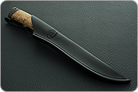 Нож Шашлычный средний карельская береза, 95х18, текстолит : фото 11