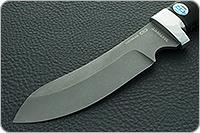 Нож Скинер-2 наборная кожа, s390, алюминий : фото 3