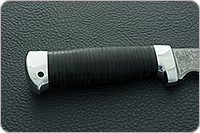 Нож Скинер-2 наборная кожа, s390, алюминий : фото 5