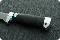 Нож Скинер-2 наборная кожа, s390, алюминий : фото 6