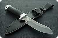 Нож Скинер-2 наборная кожа, s390, алюминий : фото 10