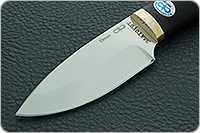 Нож Добрый граб - черное дерево, elmax, латунь : фото 3