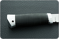 Нож Следопыт наборная кожа, 40x10c2m (эи-107), алюминий : фото 5