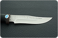 Нож Клычок-1 наборная кожа, 100х13м, текстолит : фото 7