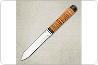 Нож Засапожный-2  береста, 95х18, текстолит : фото 2