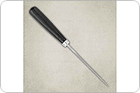 Нож Засапожный-2  граб - черное дерево, 95х18, алюминий : фото 3