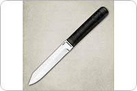 Нож Засапожный-2  наборная кожа, 95х18, текстолит : фото 2