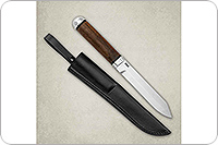 Нож Засапожный-2  орех, 95х18, алюминий : фото 4