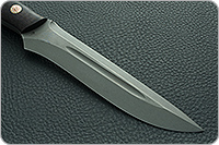 Нож Ирбис накладки стабилизированная карельская береза, 100х13м, цельнометаллический : фото 4