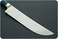 Нож Пчак стабилизированная карельская береза, elmax, латунь : фото 4