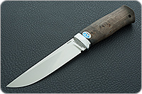 Нож Следопыт стабилизированная карельская береза, elmax, алюминий : фото 2