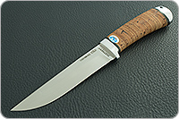 Нож Лиса береста, d2, алюминий : фото 2