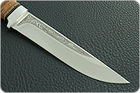 Нож Лиса береста, d2, алюминий : фото 4