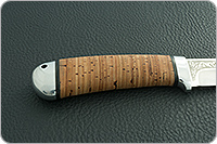 Нож Лиса береста, d2, алюминий : фото 5