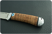 Нож Лиса береста, d2, алюминий : фото 6