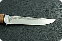 Нож Лиса береста, d2, алюминий : фото 7