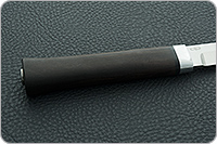 Нож Бурятский малый граб - черное дерево, 95х18, алюминий : фото 5