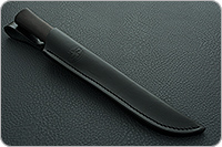 Нож Бурятский малый граб - черное дерево, 95х18, алюминий : фото 10