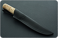 Нож Пескарь ЦМ накладки стабилизированная карельская береза, 95х18, цельнометаллический : фото 12