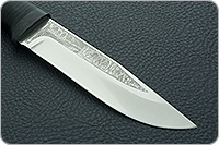Нож Турист наборная кожа, elmax, текстолит : фото 4