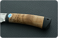 Нож Шашлычный средний карельская береза, 100х13м, текстолит : фото 6