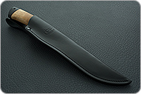 Нож Шашлычный средний карельская береза, 100х13м, текстолит : фото 11