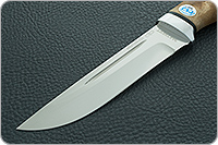 Нож Бекас кап березовый, 95х18, алюминий : фото 3