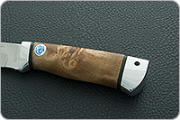 Нож Бекас кап березовый, 95х18, алюминий : фото 6