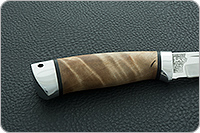 Нож Бекас кап березовый, 100х13м, алюминий : фото 5