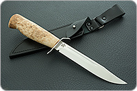 Нож Штрафбат карельская береза, elmax, алюминий : фото 10